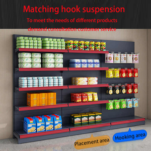 Estantes de Exhibición Multifuncionales de Doble Cara de 50 kg y 5 Niveles, Hechos de Material Metálico para Uso en Tiendas y Supermercados - Product Image 6