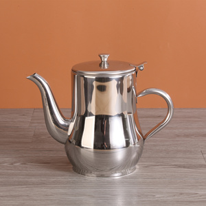กาน้ำชาเคลือบเงินแบบพกพา - Product Image 3