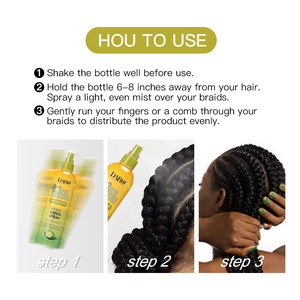 DARO Spray Capillaire Miracle Éclat et Lissage à <span class=keywords><strong>l</strong></span>'<span class=keywords><strong>Huile</strong></span> <span class=keywords><strong>d</strong></span>'<span class=keywords><strong>Olive</strong></span> et <span class=keywords><strong>de</strong></span> Tea Tree 12 Fl.oz 355ml – Soin Capillaire Nourrissant en Profondeur et Apaisant le Cuir Chevelu - Product Image 6
