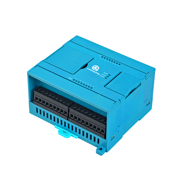 Oshangming Industrial PLC Programmable Logic Controller 8 Input 8 Relay Output Plc with RS232 RS485 Modbus Rtu for System