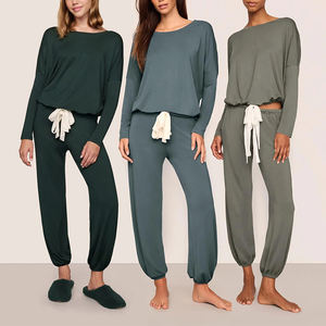 Модальные женские пижамы для сна, одежда из модала и спандекса, экологичная ночная одежда для женщин, домашняя одежда для отдыха - Product Image 1