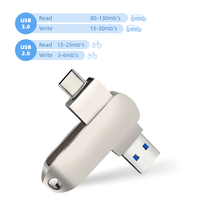 Unidad de Estado Sólido Portátil KISSIN, USB 3.0 Tipo C de Alta Velocidad, Disco Duro Externo SSD para Almacenamiento de Datos