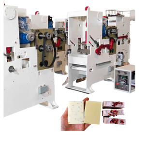 Machine automatique de fabrication de savon en barre pour bain et toilettes, ligne de production de savon de lessive KFD2201, machine de fabrication automatique de savon - Product Image 1