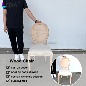 LEDA Factory Direct Décoration de chaises en bois massif pour mariage, événement, fête, hôtel, chaises de luxe - Product Image 2