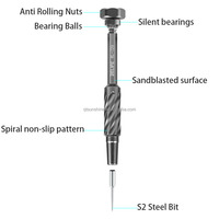 S2 King Kong Extra dur petit tournevis pistolet en acier pour Apple Android démonter outil de réparation tournevis