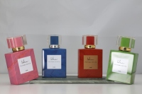 Flacon de parfum personnalisé, diffuseur de parfum pour la maison, flacon en verre pour cosmétiques, 50 ml, flacons de parfum vides