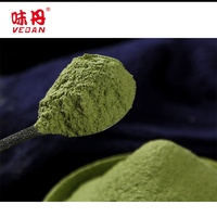 Poudre d'herbe d'orge naturelle verte pour boisson ou coloration de pâtes