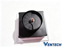 Amortisseurs de Diffusion d'Air Ronds pour Boîtier Plenum/Conduit – Accessoires de Système CVC à Col Rond pour la Régulation de l'Air