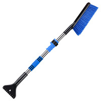 Pelle à neige rétractable pour voiture, grattoir à glace pour vitres, brosse à neige, outil de déneigement, modèle 4236