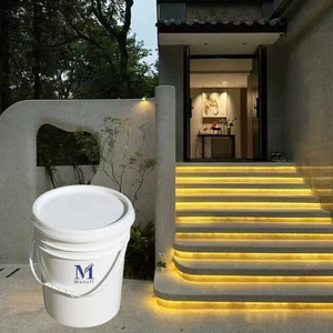 Sứ đá nghệ thuật lớp phủ bền bàn chải acrylic nhựa rửa đá lớp phủ chất lỏng đá nghệ thuật lớp phủ vi mài đá - Product Image 2