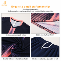 Jersey Sepak Bola Pendek Polos Siap Kirim dengan Logo Cetak, 100% Poliester, Cepat Kering, Seragam Latihan, Grosir & Eceran