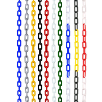 Chaîne de barrière en plastique noir Daimei BE-B101 pour la sécurité routière