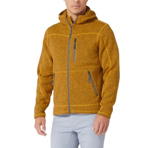 เสื้อฮู้ดซิปแบบสั่งตัดพิเศษ คุณภาพสูง สำหรับฤดูหนาว ทรงโอเวอร์ไซส์ เนื้อผ้าหนา 100% ผ้าฝ้ายฟลีซ ผู้ชาย กันน้ำ ผ้าฝ้ายผสม - Product Image 1