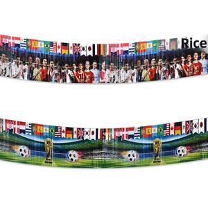 Guirnalda de Banderas de Estados Unidos, Canadá y México con Borlas para Decoración de Ambiente en Bares y Restaurantes, Decoración de Fútbol, Bandera Nacional, Jugador Estrella - Product Image 5