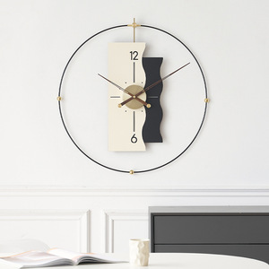 Nordic Minimalist <b>Wall</b> <b>Clock</b> Round <b>Silent</b> Battery Powered Modern Living Room Decorative <b>Clock</b> Single Face Jumping Seconds - Product Image 3