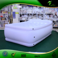 Lit pneumatique gonflable en PVC souple, matelas gonflable gonflable pour îlot de piscine, meubles gonflables