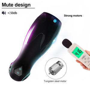 Yetişkin erkek Masturbator yapay penis seks oyuncak titreşim eğitmen tam otomatik emme teleskopik mastürbasyon kupası - Product Image 3