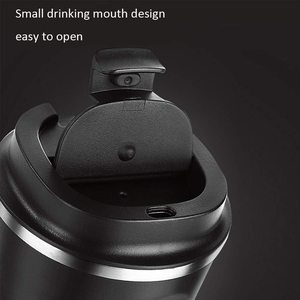 Pinkah bán chạy 12oz 350ml tái sử dụng sinh thái leakproof đôi tường thép không gỉ cách Nhiệt Du Lịch Mug - Product Image 5