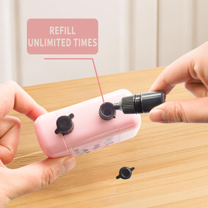 ตราประทับแบบหมุนเติมหมึกได้ ทำจากพลาสติก สำหรับฝึกเขียนตัวเลข ตัวอักษร ลายเส้น สำหรับเด็ก อุปกรณ์การเรียน - Product Image 4