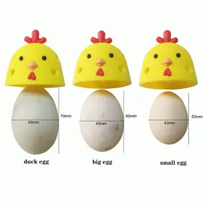 2024 रसोई सफाई उपकरण पुन: प्रयोज्य सिलिकॉन अंडा सफाई ब्रश पोल्ट्री ताजे अंडे के लिए नरम अंडा वॉशर