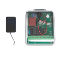 Récepteur de moteur de volet roulant automatique AC200V 4 canaux 433.92mhz télécommandes universelles fonction de commutateur de limite de Code d'apprentissage