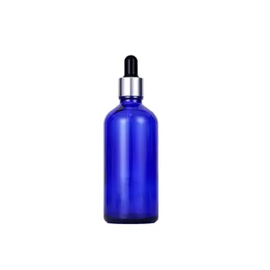 Garrafa de vidro para atacado de 10ml, garrafa com gotejador de vidro de 30ml e 50ml, frasco de óleo essencial âmbar, 1oz, garrafa de tintura