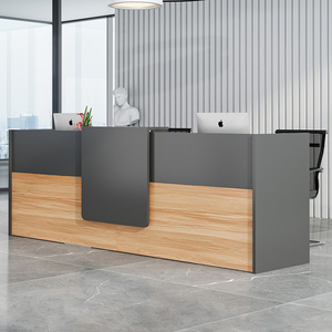 QT-06 Muebles de Oficina, Escritorio, Muebles de Recepción, Mostrador de Recepción, Escritorio de Recepción para Salón de Belleza - Product Image 6