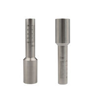 Buse de soudage portative, tube gradué FT80, tube gradué pour kits de connecteurs de buses de têtes de découpe laser à fibre métallique WSX CQWY HW QILIN