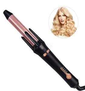 360 Grad rotierende Draht rotation Haar Locken wickler Keramik Ionic Lcd Lockens tab Haar Waver Haar Styling Tools Set