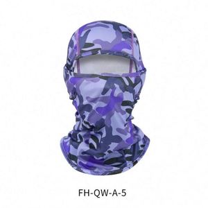 Outdoor Camouflage Headgear Windproof Scarf Tactical <b>Riding</b> Headscarf Fishing Mask Balafak <b>Hat</b> Face <b>Covering</b> - Product Image 3