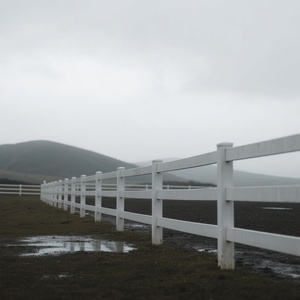 화이트 목장 소 비닐 <span class=keywords><strong>3</strong></span> 레일 PVC 말 방목장 농장 울타리 포스트 보안 울타리 플라스틱 프레임 압력 처리 목재 자연 유형 - Product Image 2