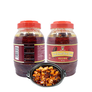 1kg giá số lượng lớn Nhà hàng Trung Quốc Tứ Xuyên ngon Ớt đậu sốt tradictonal nóng Ớt dầu dày rộng đậu sốt dán - Product Image 3