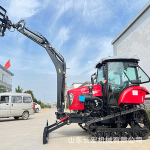 Multifunctional Farm <b>Cultivator</b> 120Hp Diesel Track Type For Plowing Tilling And Ditching - Product Image 1