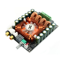 Placa Amplificadora de Audio de Doble Canal TDA7498E 2X160W, Compatible con Módulo Amplificador de Potencia Estéreo de 24V de un Solo Canal para Automóviles y Computadoras