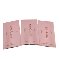 Sachets d'Emballage Cosmétique Personnalisés et Réutilisables en Stratifié Plastique-Aluminium, Scellés sur 3 Côtés