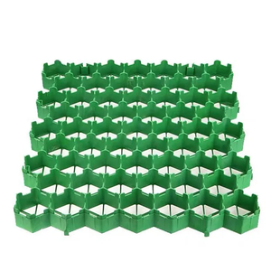 HDPE lồng vào nhau nhựa cỏ lưới pavers Turf tăng cường hệ thống cho đường lái xe vườn bãi đậu xe lát màu xanh lá cây Turf di động - Product Image 4