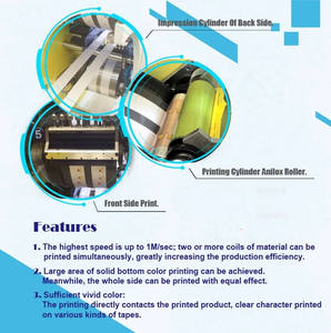 <span class=keywords><strong>เครื่อง</strong></span>พิมพ์ถุงพลาสติกผ้าใยสังเคราะห์4สีประสิทธิภาพสูง - Product Image 6