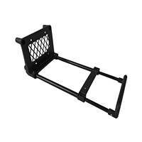 Poignée de chariot OEM en métal et plastique pour sacs d'école et bagages - Pliable, durable, capacité de charge de 10 kg, design portable et tendance
