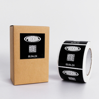 Étiquette Personnalisée Imprimée, Autocollant Holographique, Emballage Adhésif Étanche en Rouleau, Étiquette Logo en Vinyle