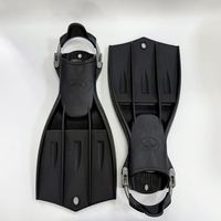 Ventes directes d'usine Palmes de plongée à la mode Palmes de plongée à talon ouvert Palmes de plongée faciles à régler pour adulte