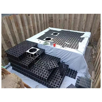 Modules d'absorption des eaux pluviales géocellulaires à haute capacité pour entrepôts souterrains – Système de caisses modulaires pour le drainage des eaux de pluie urbaines