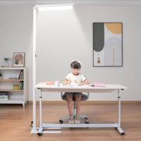 Coin créatif intelligent minimaliste en aluminium hôtel salon hauteur réglable contrôle tactile LED lampadaire moderne