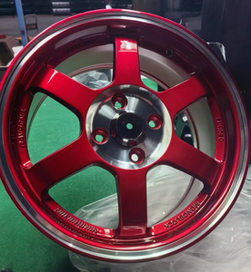 Conception à six rayons en alliage d'aluminium moulé PCD <span class=keywords><strong>15</strong></span> <span class=keywords><strong>pouces</strong></span> 4*100mm avec jantes <span class=keywords><strong>de</strong></span> voitures <span class=keywords><strong>de</strong></span> course ET 35mm pour <span class=keywords><strong>Toyota</strong></span> - Product Image 2