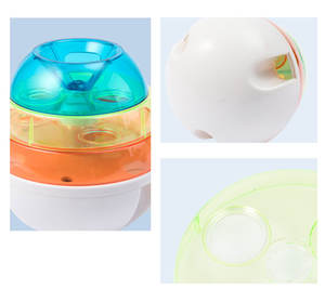 Juguete Interactivo <span class=keywords><strong>para</strong></span> Gato <span class=keywords><strong>Persa</strong></span> con Fugas en Torre de 3 Niveles, Alimentador de <span class=keywords><strong>Comida</strong></span> Lenta, Dispensador de Bolas de Juguete <span class=keywords><strong>para</strong></span> Cachorros - Product Image 4