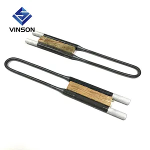 High temperature 1700C 1800C Molybdenum Disilicide electric heater mosi2 furnace heating element