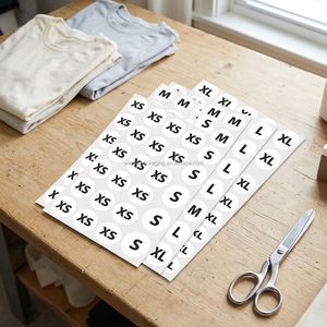 FX Sticker <b>Sheet</b> Custom Sticker Label for Clothing Size Sticker <b>Sheet</b> Wholesale Removable Sticker <b>Sheet</b> - Product Image 4