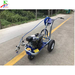 Machine de marquage par pulvérisation à froid à essence à haute efficacité moteur 5.5HP pour marquage de route/<span class=keywords><strong>parking</strong></span>/piste en plastique - Product Image 3