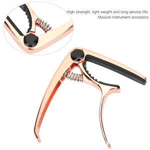 Guitar Capo Clamp Key Tuner C para <span class=keywords><strong>guitarra</strong></span> folclórica Accesorios para instrumentos musicales - Product Image 3