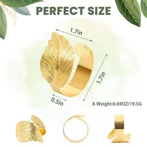 Servilletero de metal sólido resistente con acabado de alto brillo y diseño resistente a la corrosión Ideal para la decoración de mesa tradicional - Product Image 2