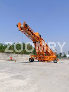 Apilador de cinta transportadora telescópica móvil para patio agregado de fabricación china - Product Image 4